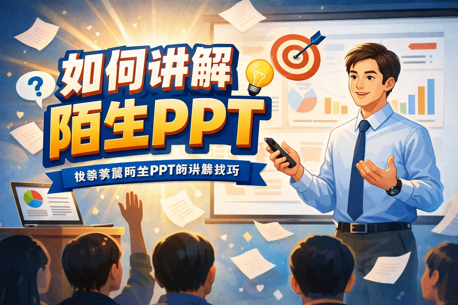 如何讲解陌生ppt