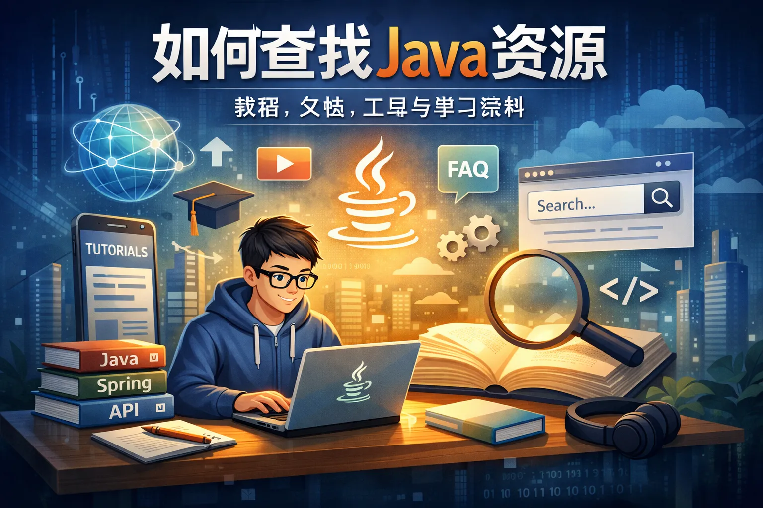 如何查找java资源