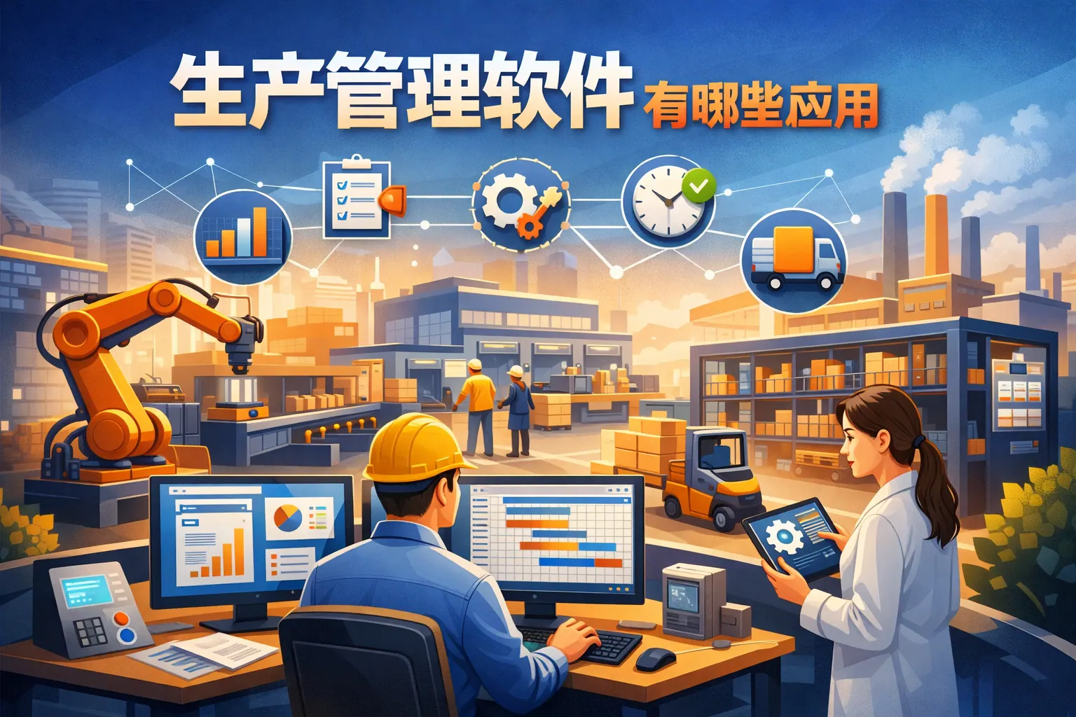 生产管理软件有哪些应用