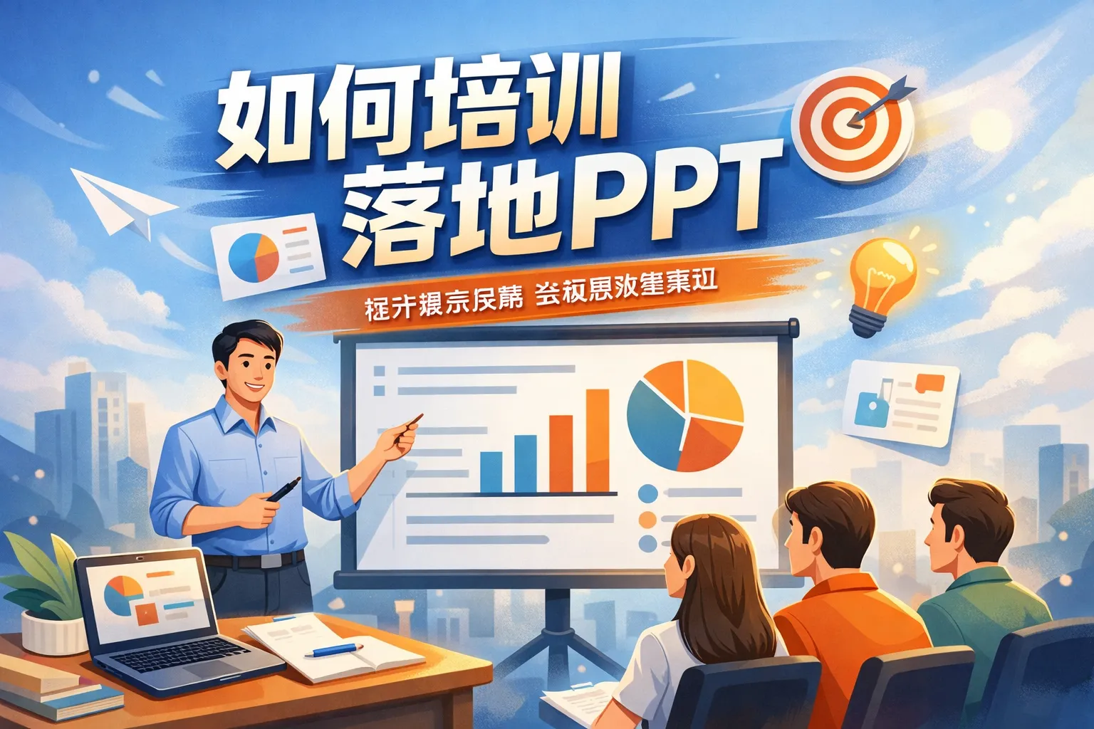 如何培训落地PPT