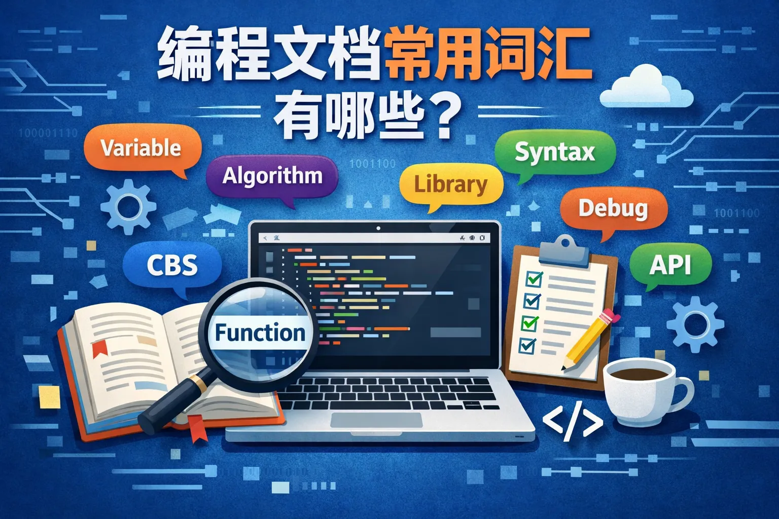 编程文档常用词汇有哪些