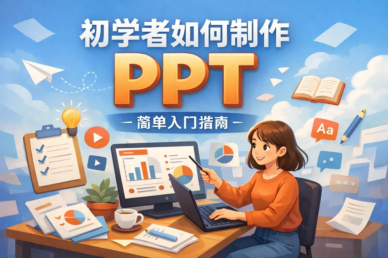 初学者如何制作ppt
