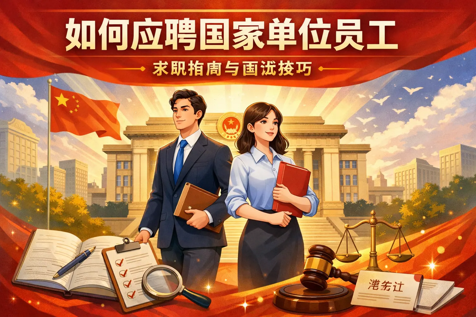 如何应聘国家单位员工