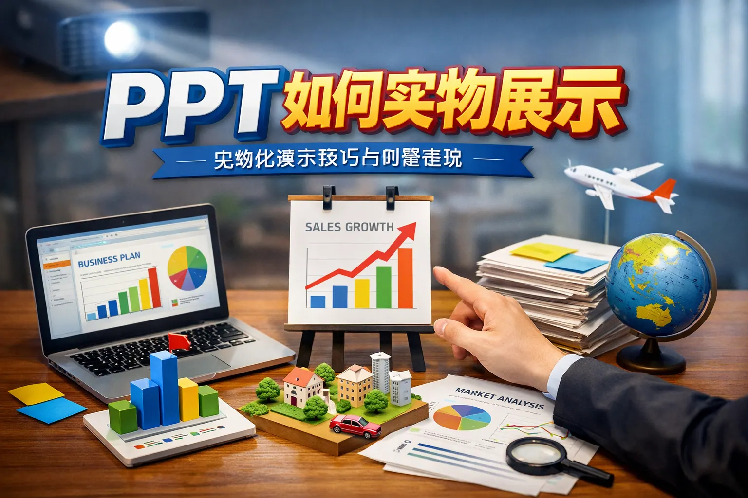 PPT如何实物展示