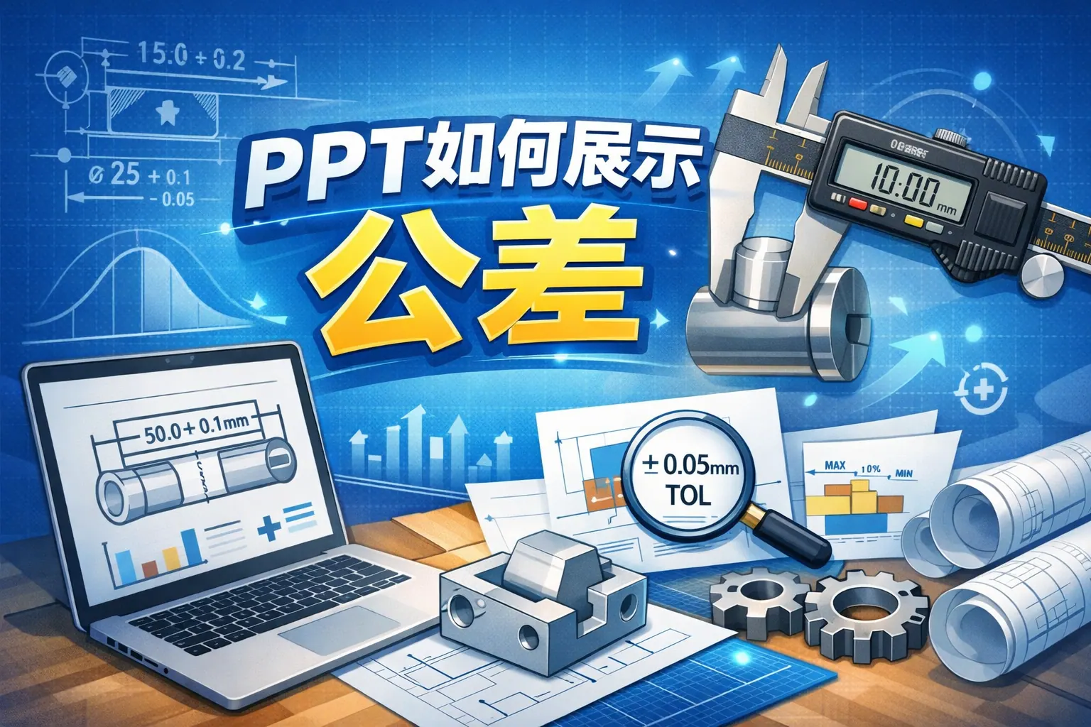 ppt如何展示公差