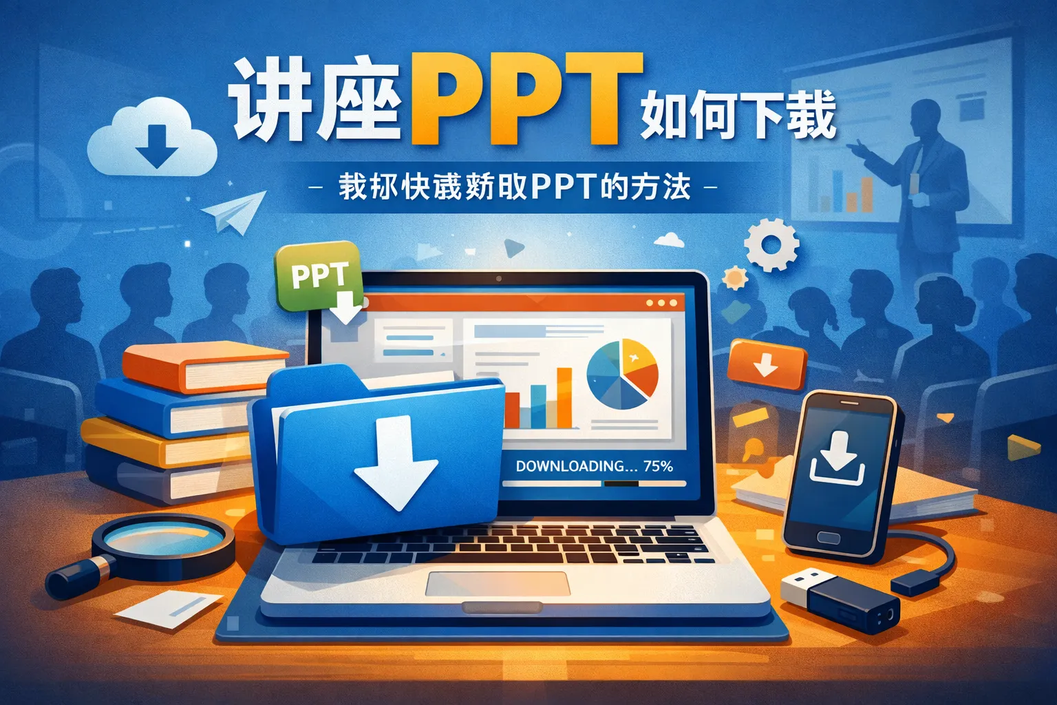 讲座ppt如何下载
