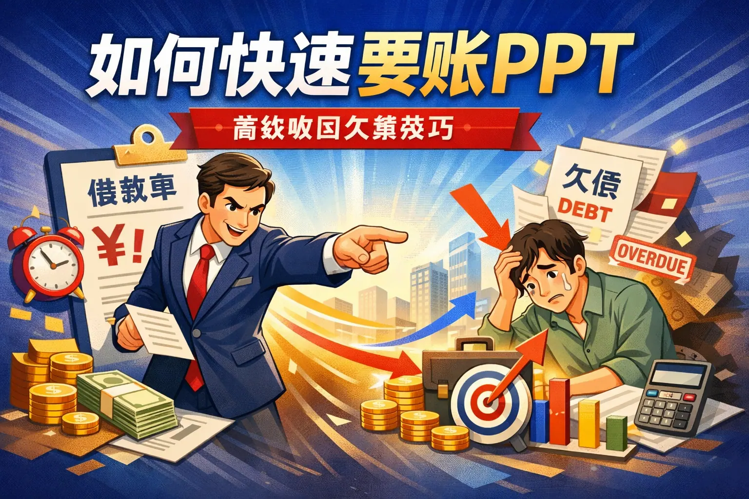 如何快速要账PPT