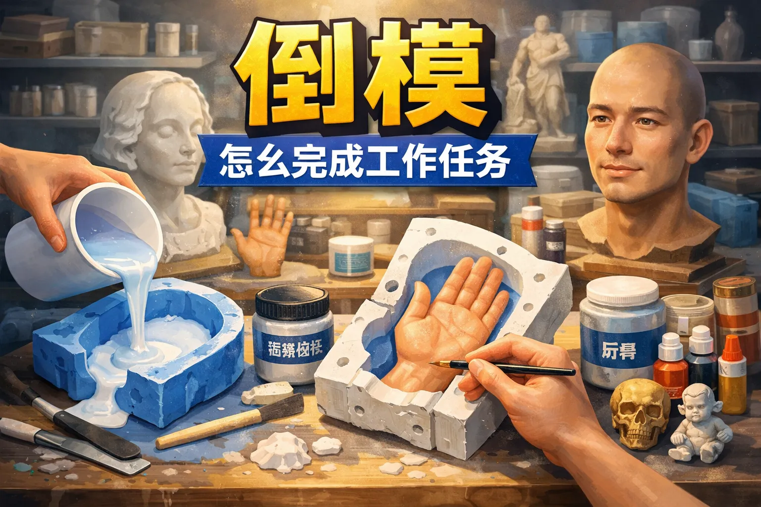 倒模怎么完成工作任务