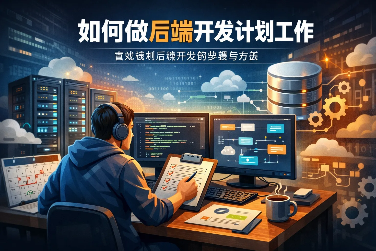 如何做后端开发计划工作