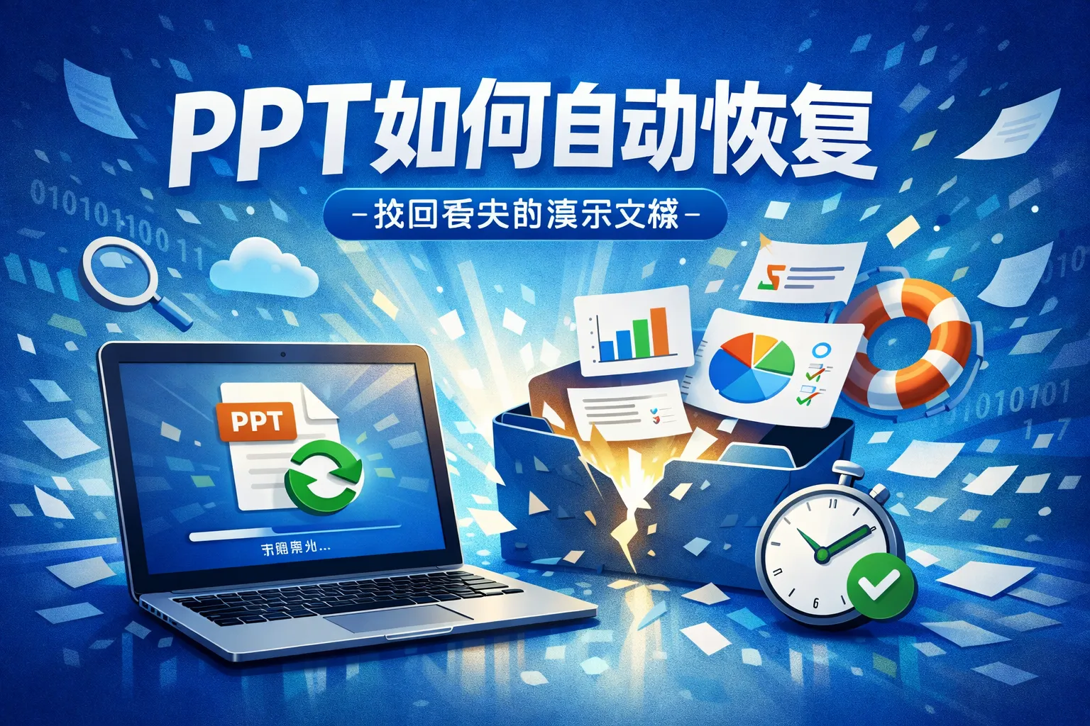 ppt如何自动恢复
