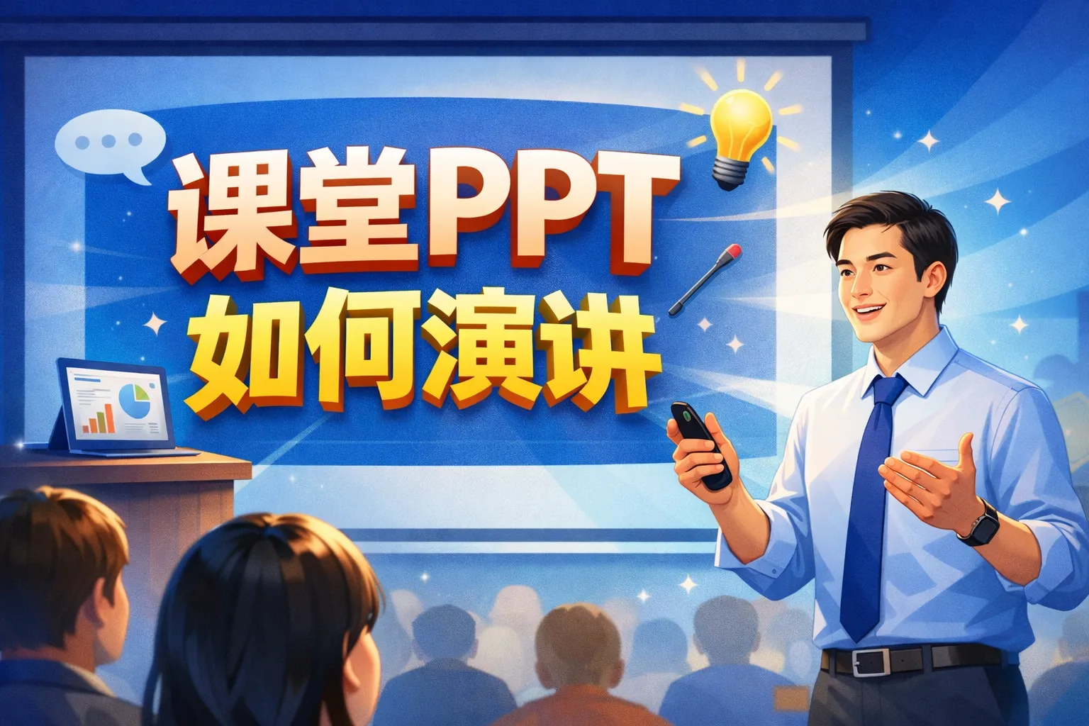 课堂ppt如何演讲
