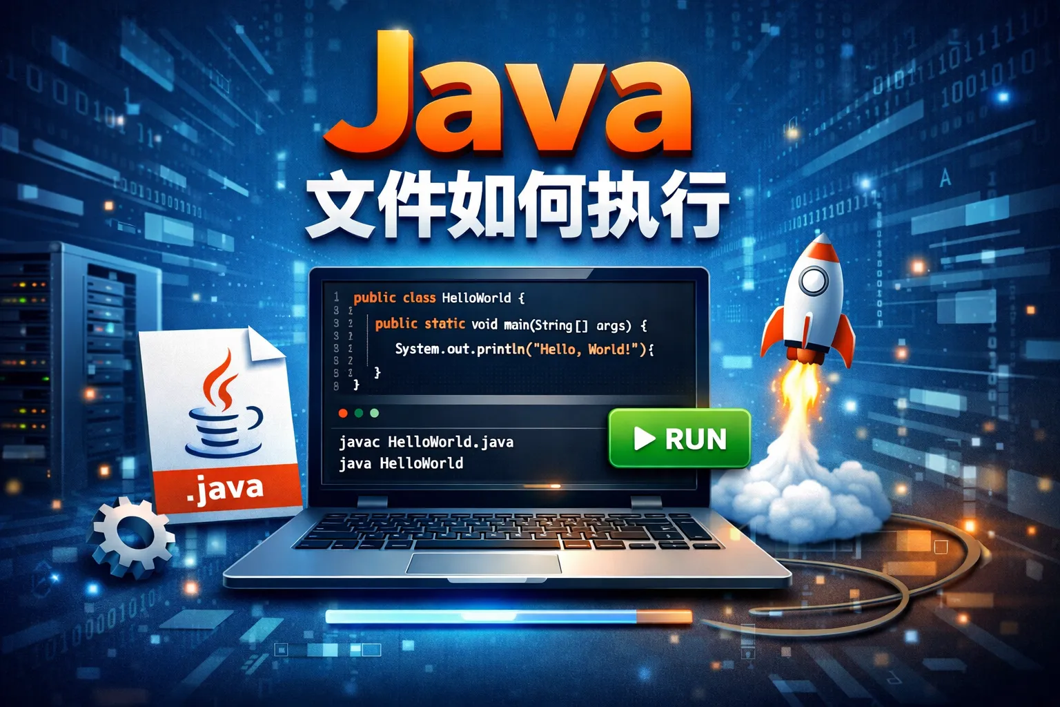 java 文件如何执行