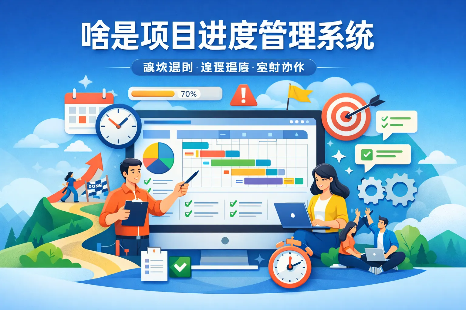 啥是项目进度管理系统