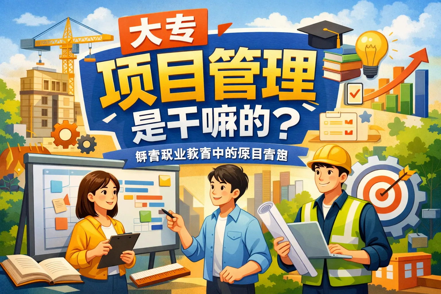 大专项目管理是干嘛的