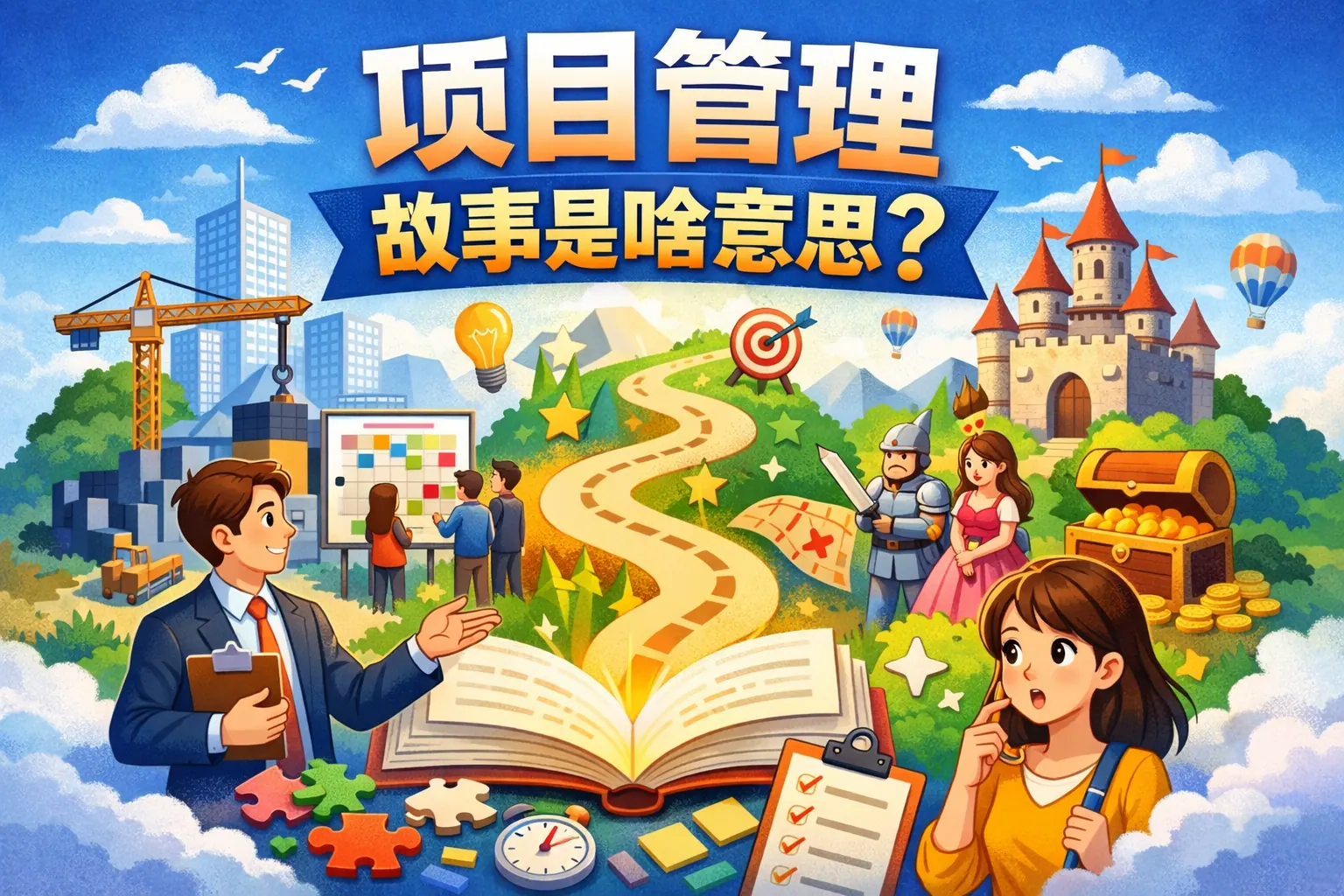 项目管理 故事是啥意思