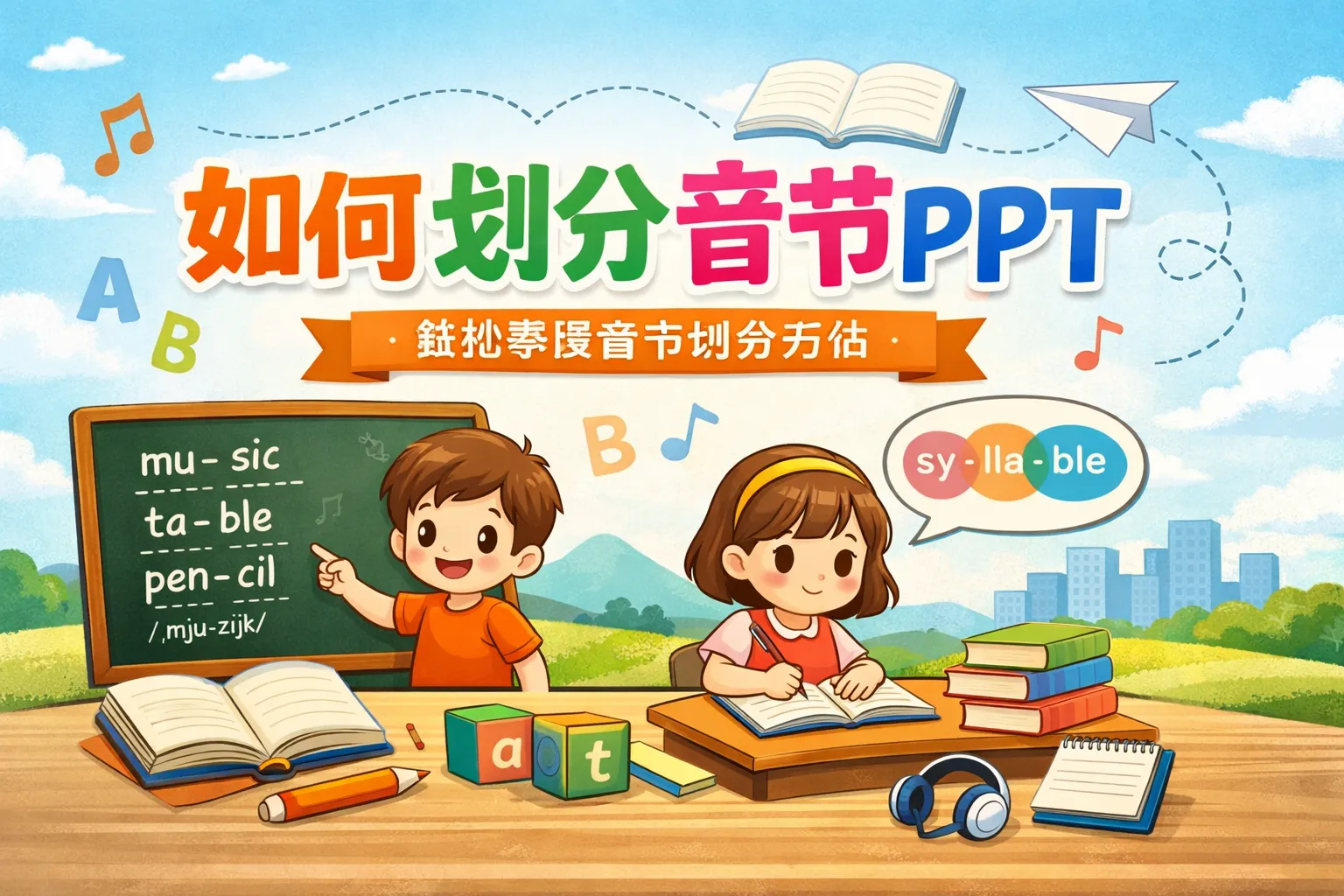 如何划分音节ppt