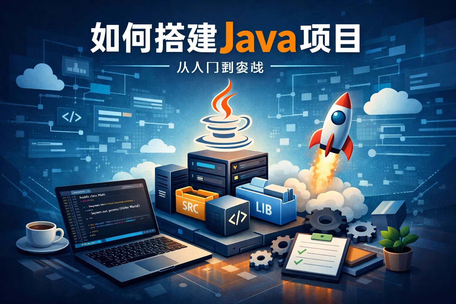 如何搭建java项目