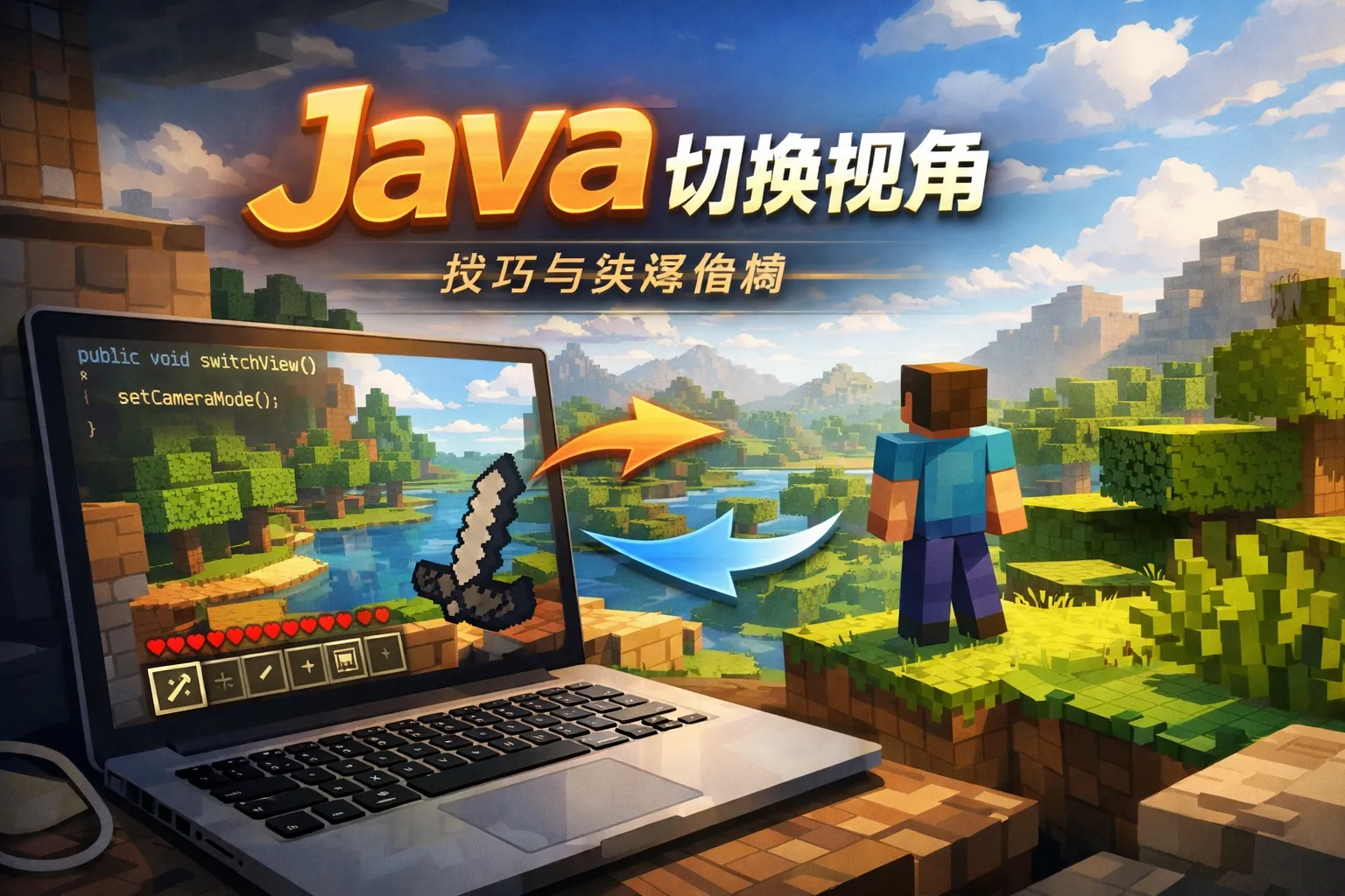 java如何切换视角