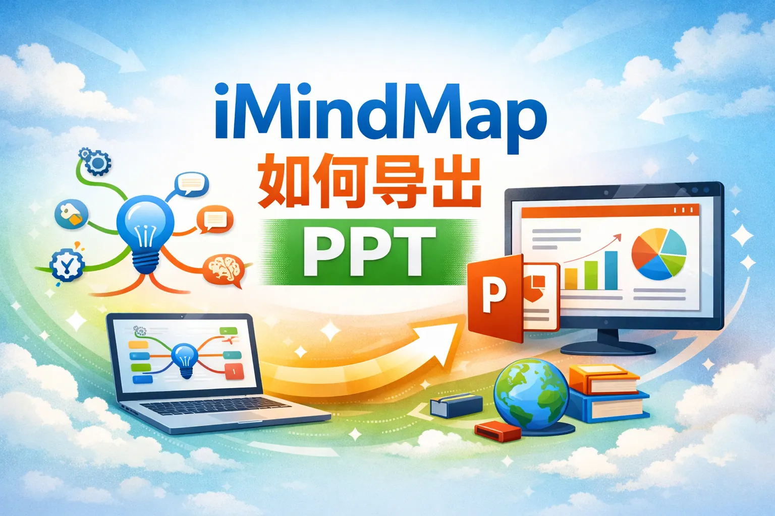 imindmap如何导出ppt