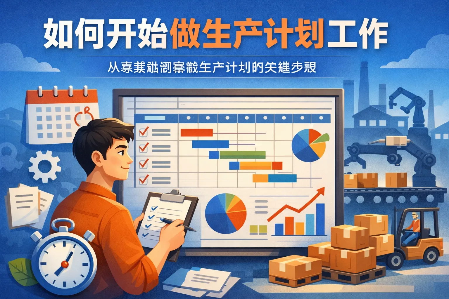 如何开始做生产计划工作