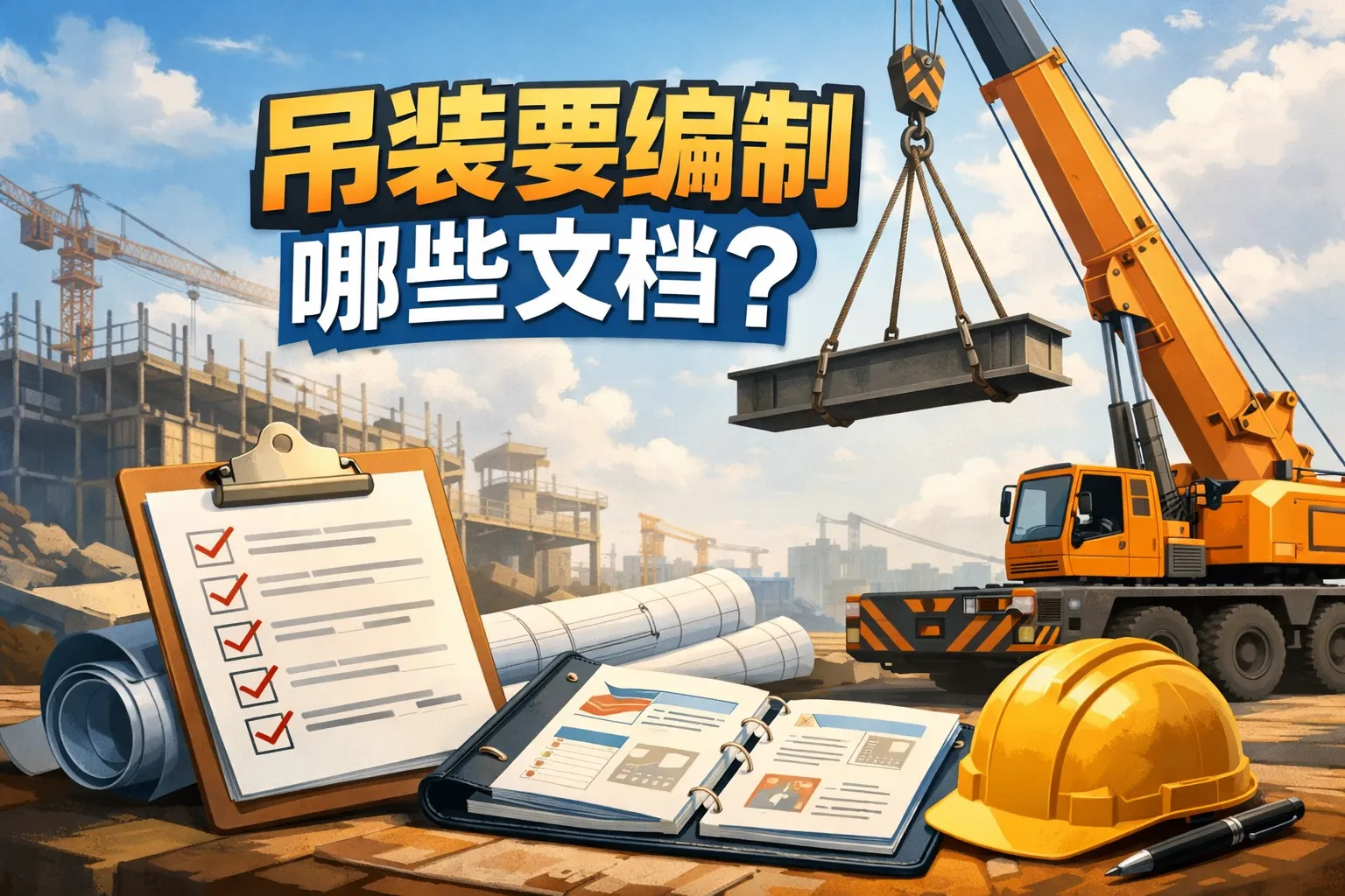 吊装要编制哪些文档