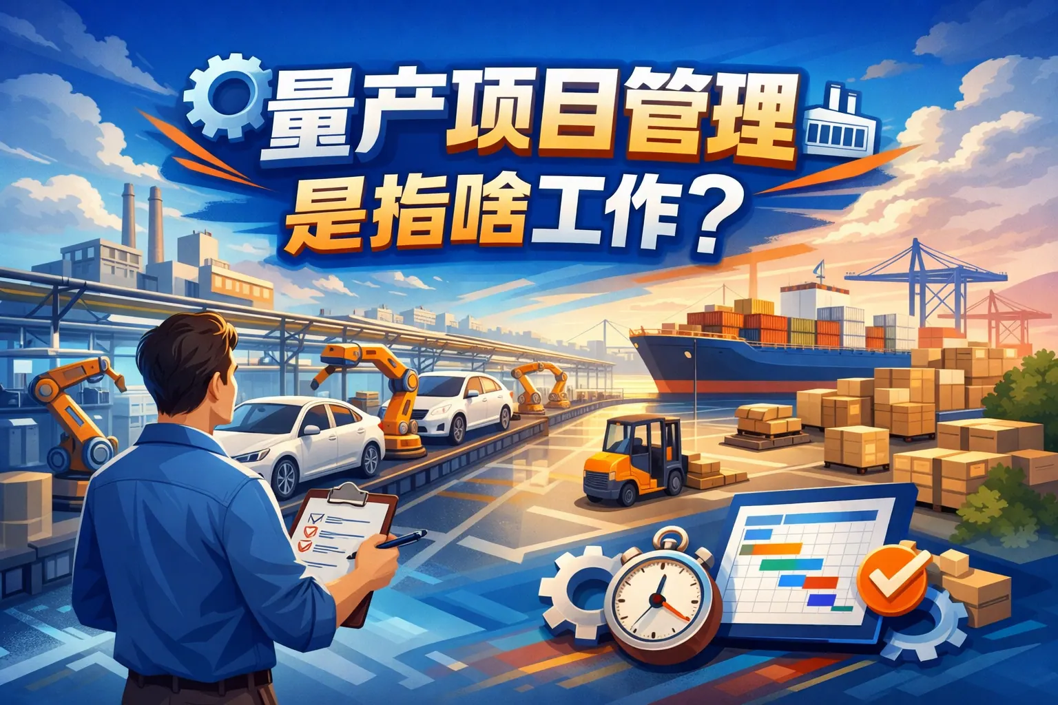 量产项目管理是指啥工作