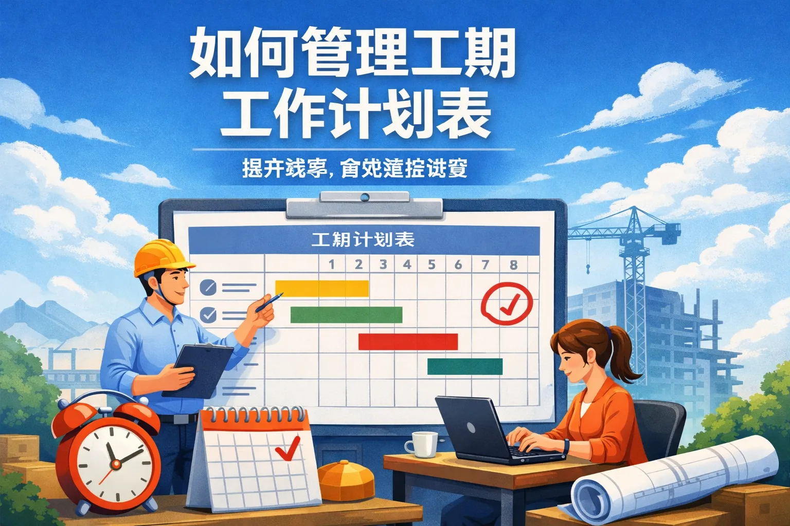 如何管理工期工作计划表