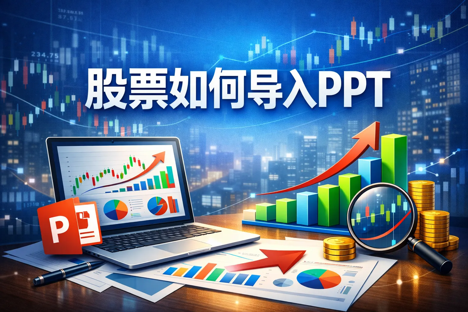 股票如何导入PPT