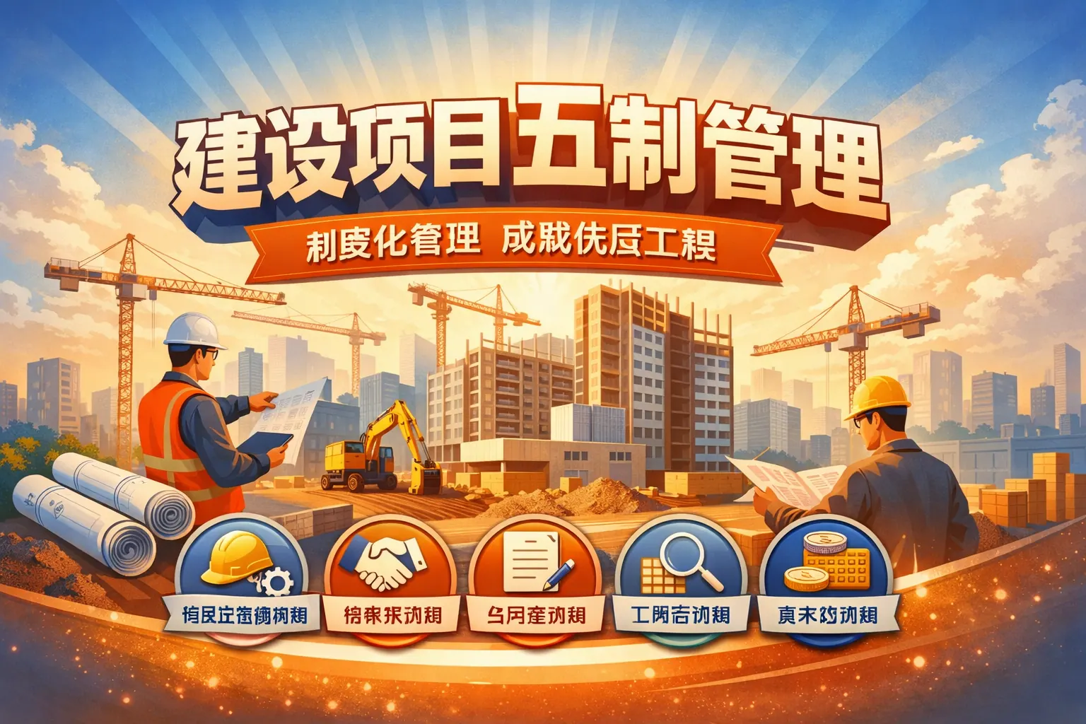 建设项目五制管理是