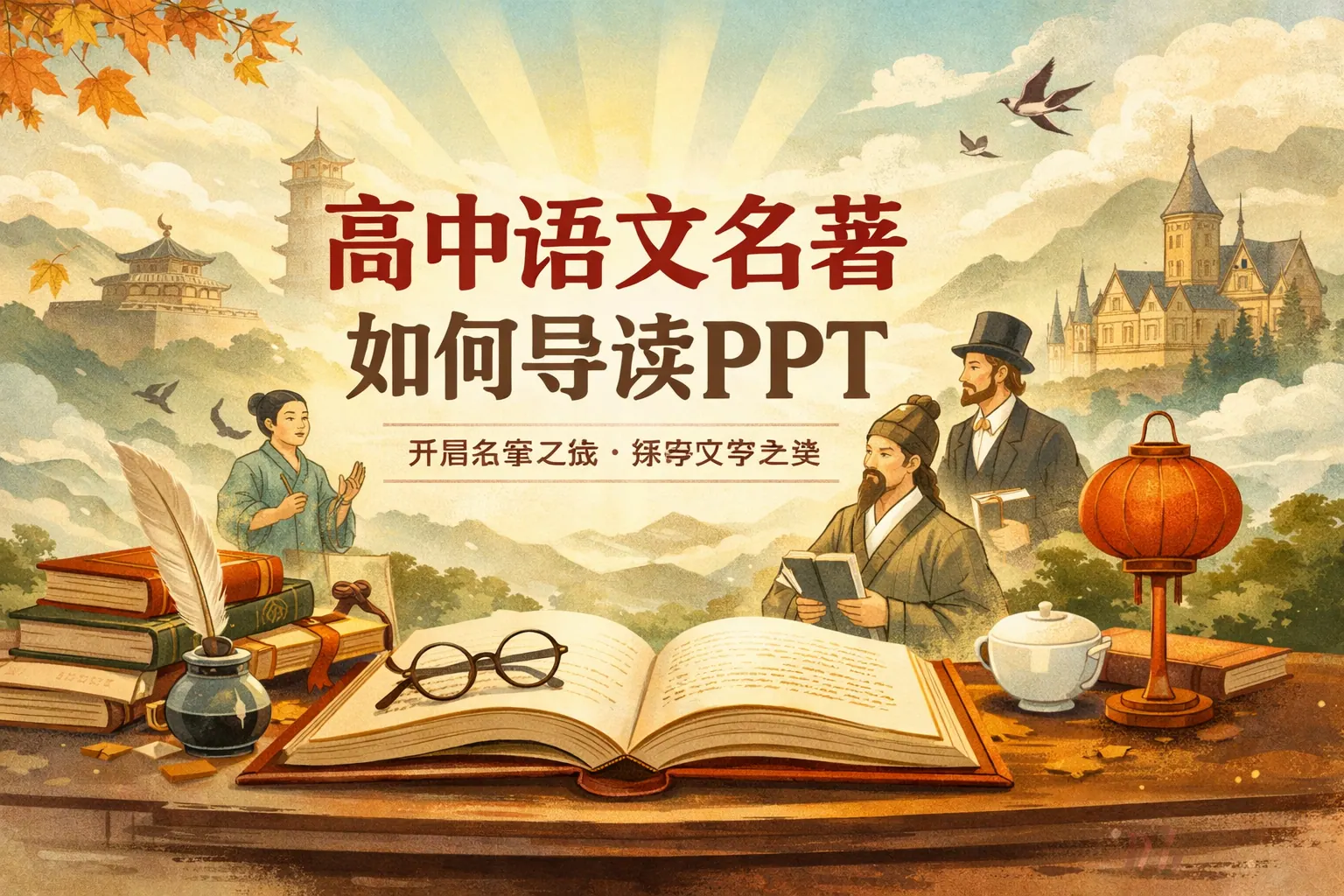 高中语文名著如何导读ppt