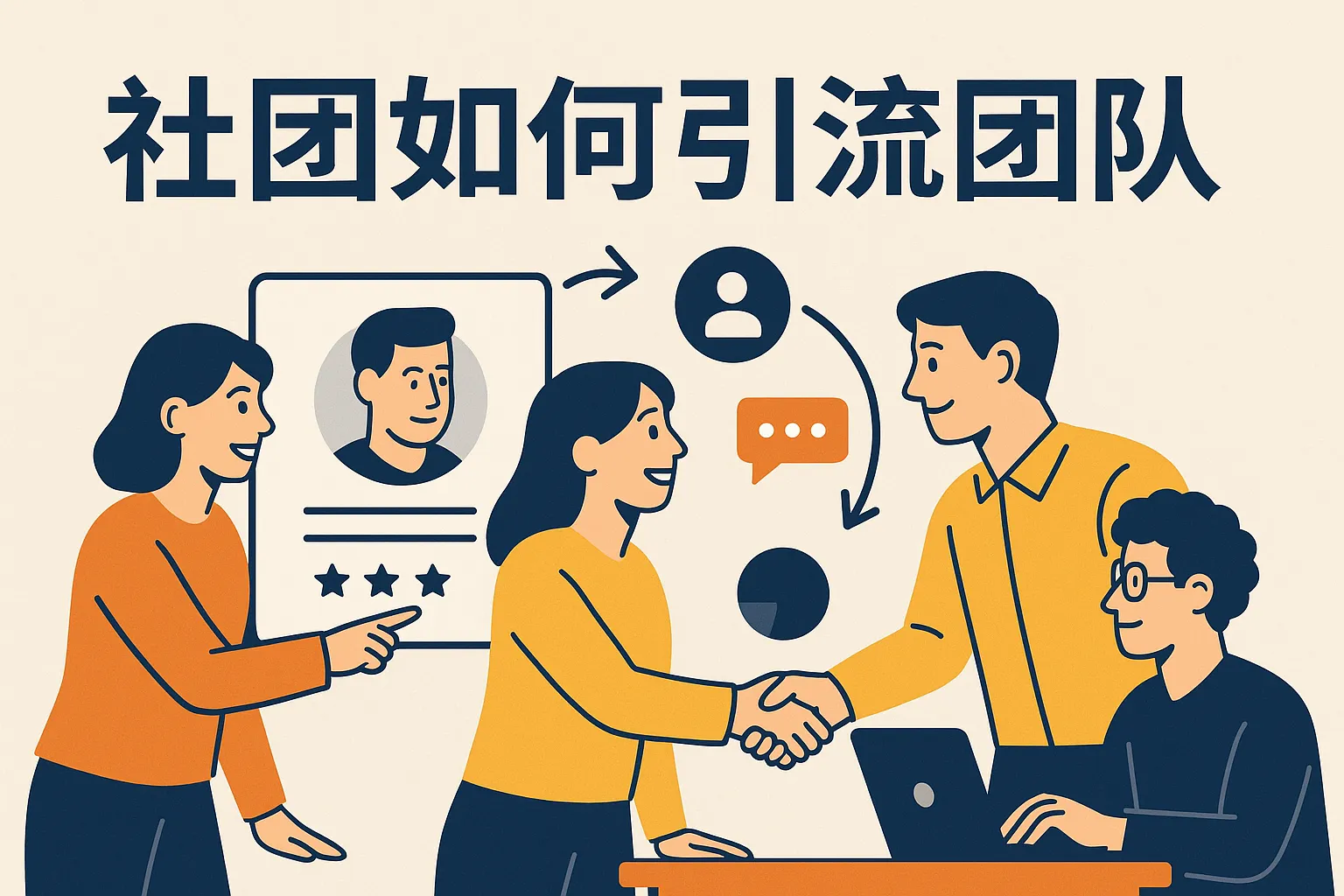 社团如何引流团队