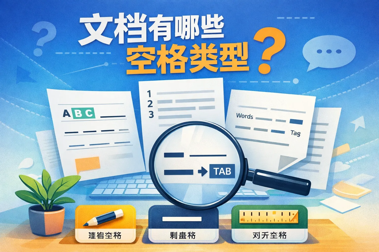 文档有哪些空格类型