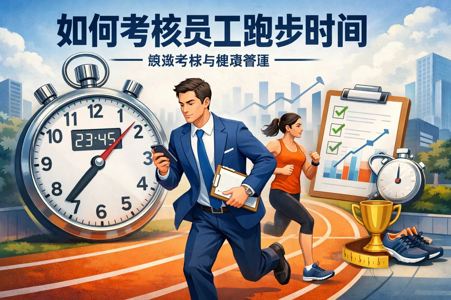 如何考核员工跑步时间