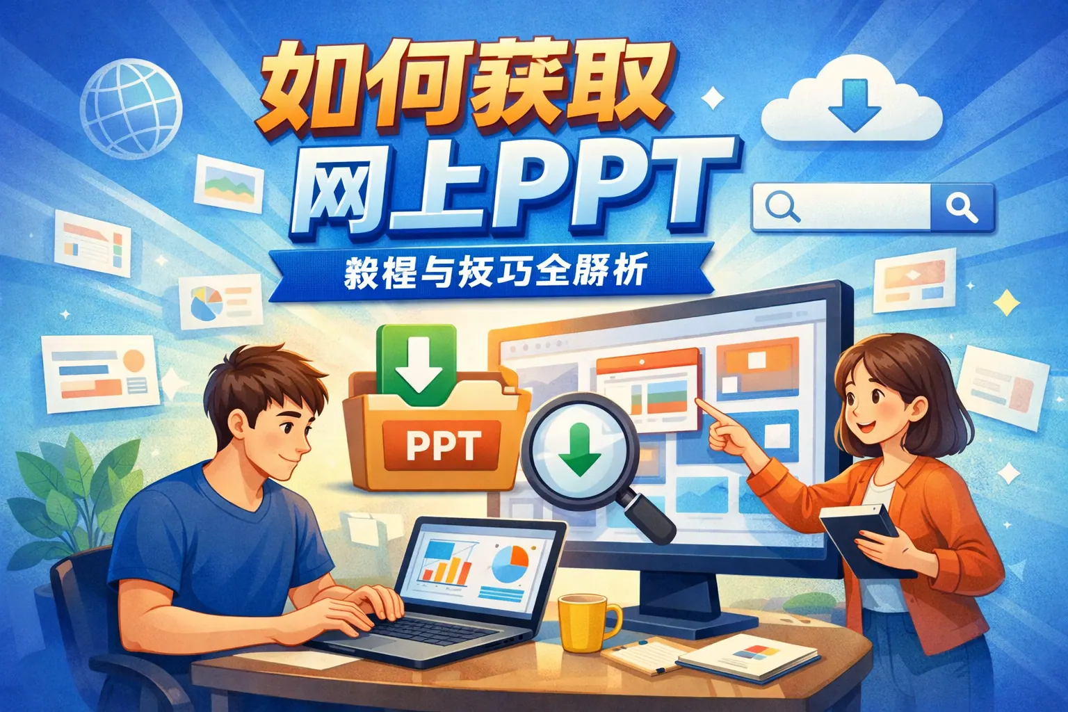 如何获取网上ppt