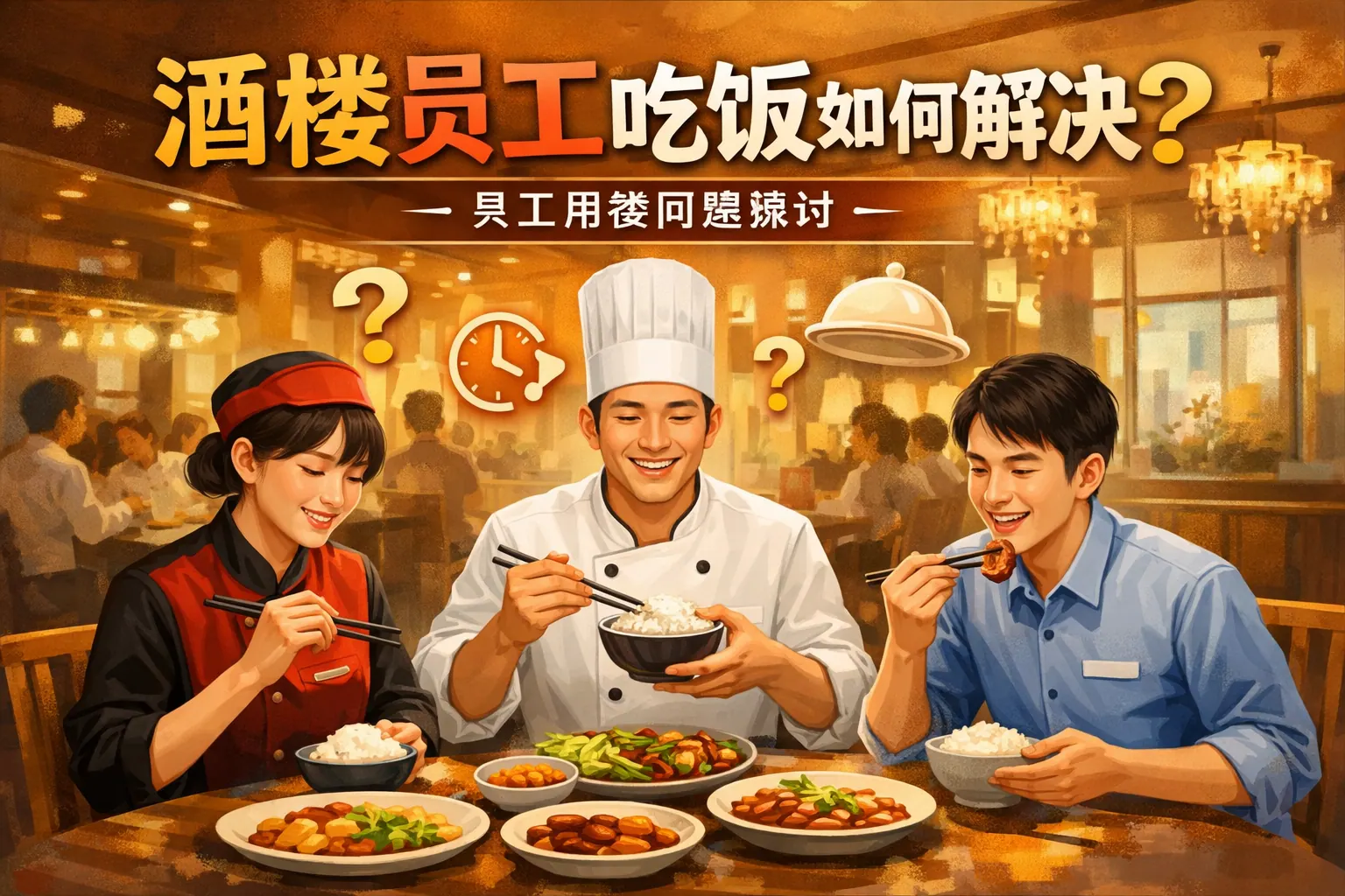 酒楼员工吃饭如何解决