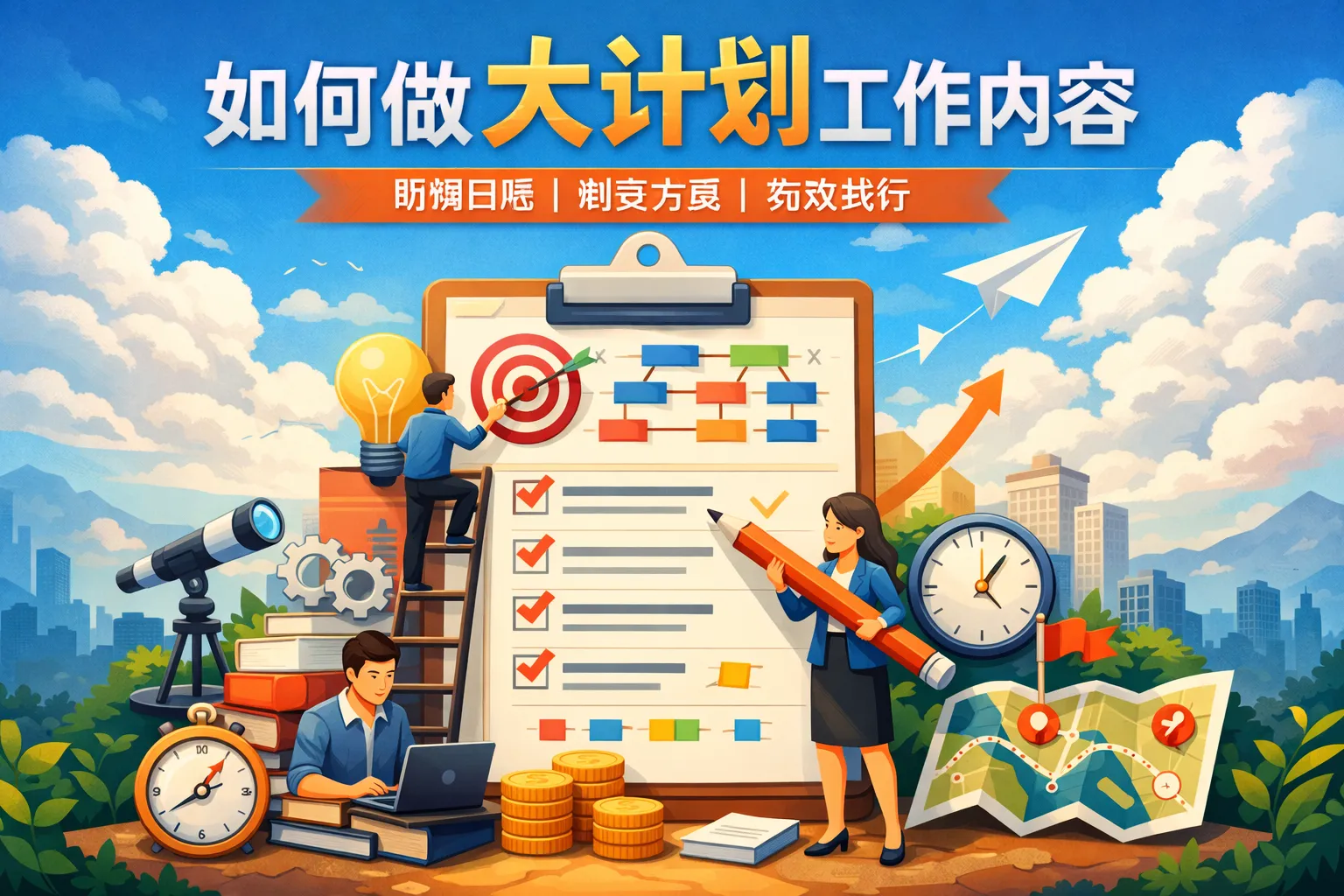 如何做大计划工作内容