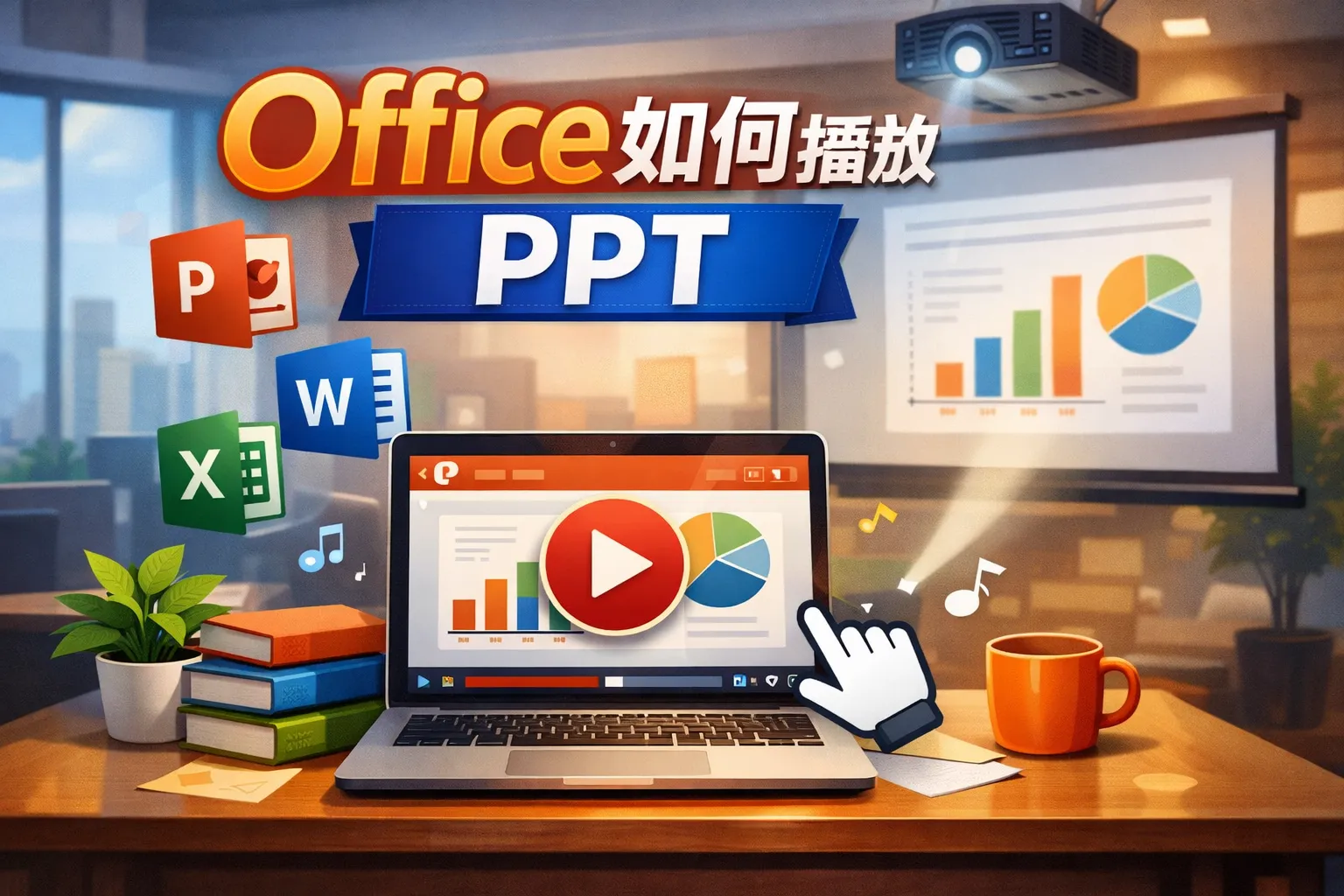 office如何播放ppt