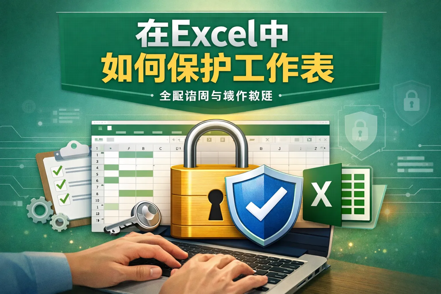 在excel中如何保护工作表