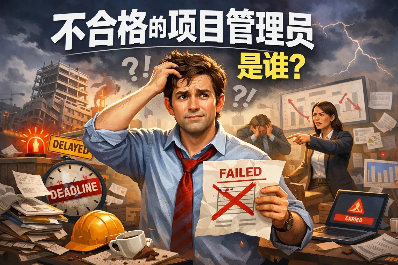 不合格的项目管理员是谁