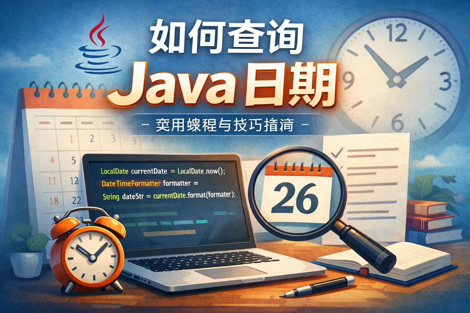 如何查询java日期