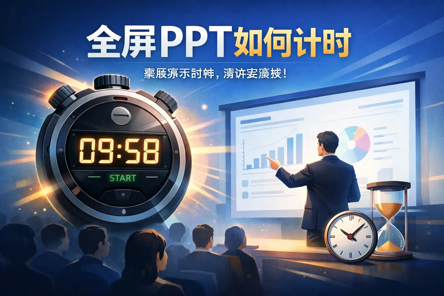 全屏ppt如何计时