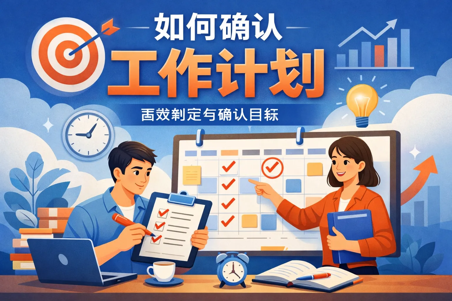 如何确认工作计划