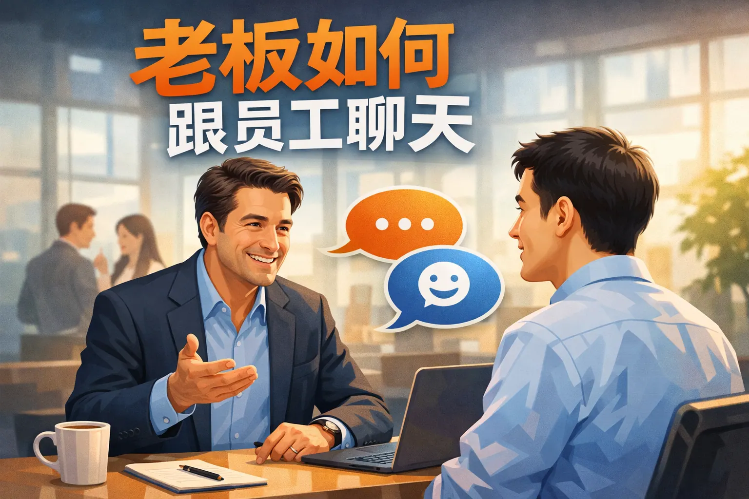 老板如何跟员工聊天
