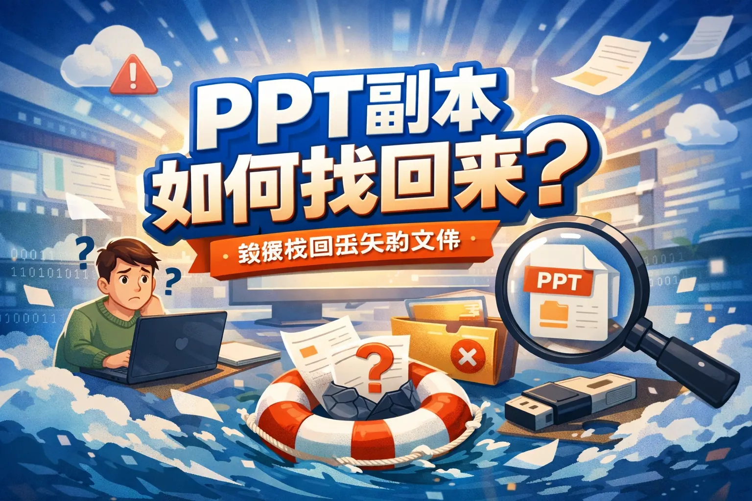 ppt副本如何找回来文件