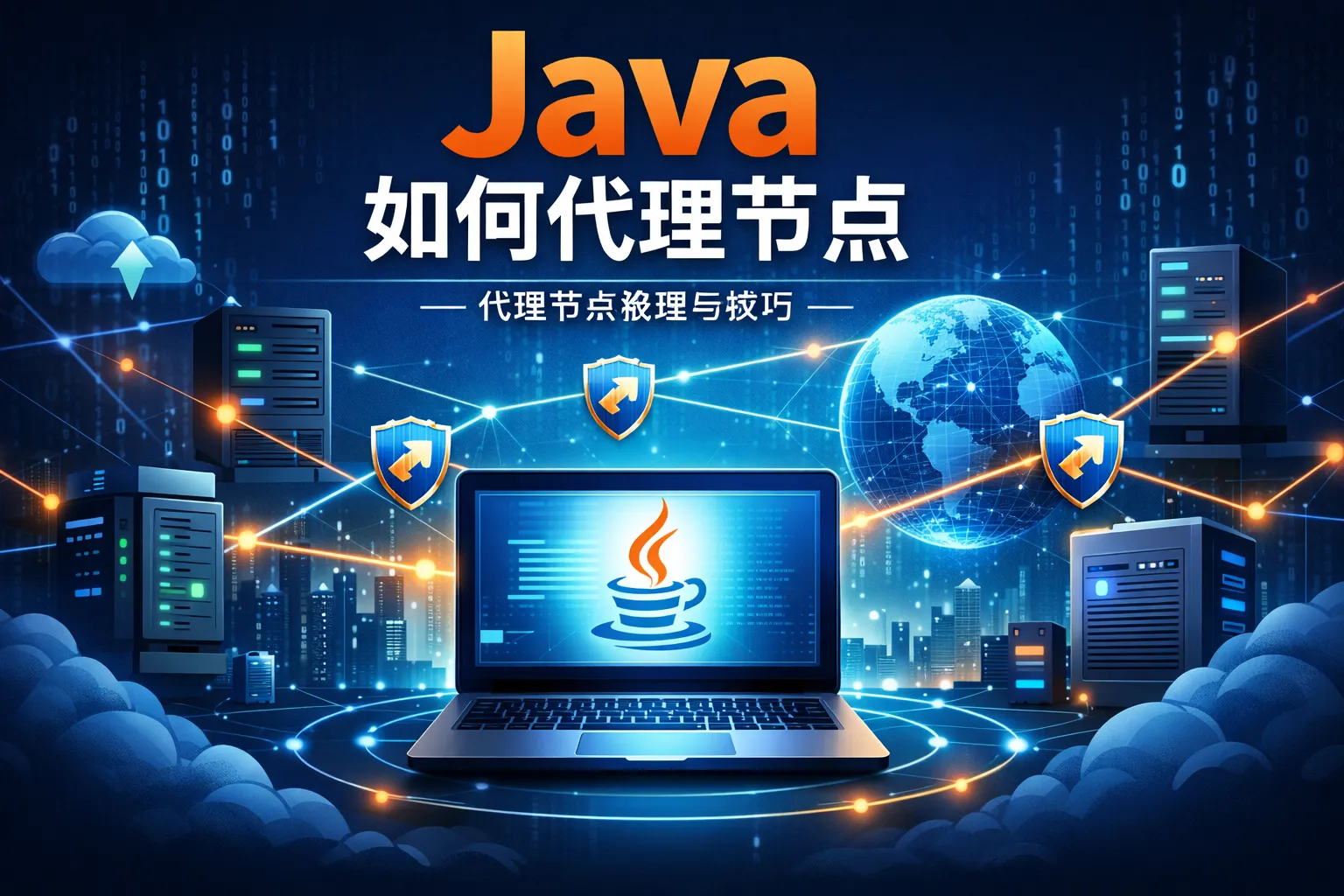 java如何代理节点