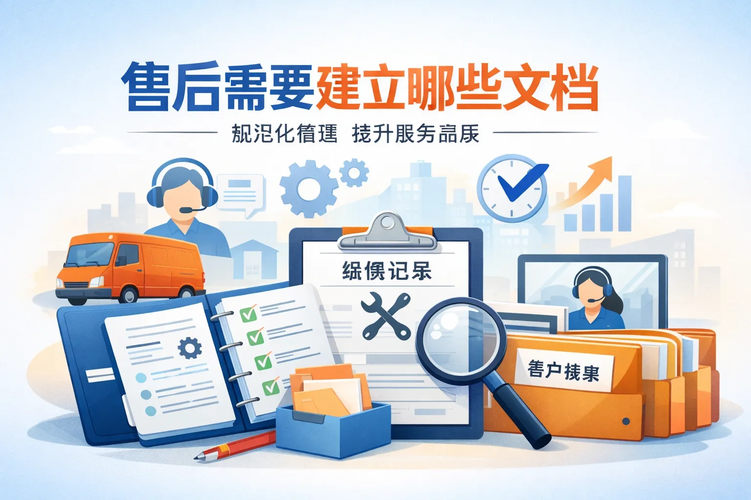 售后需要建立哪些文档