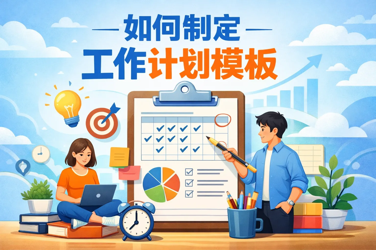 如何制定工作计划模板