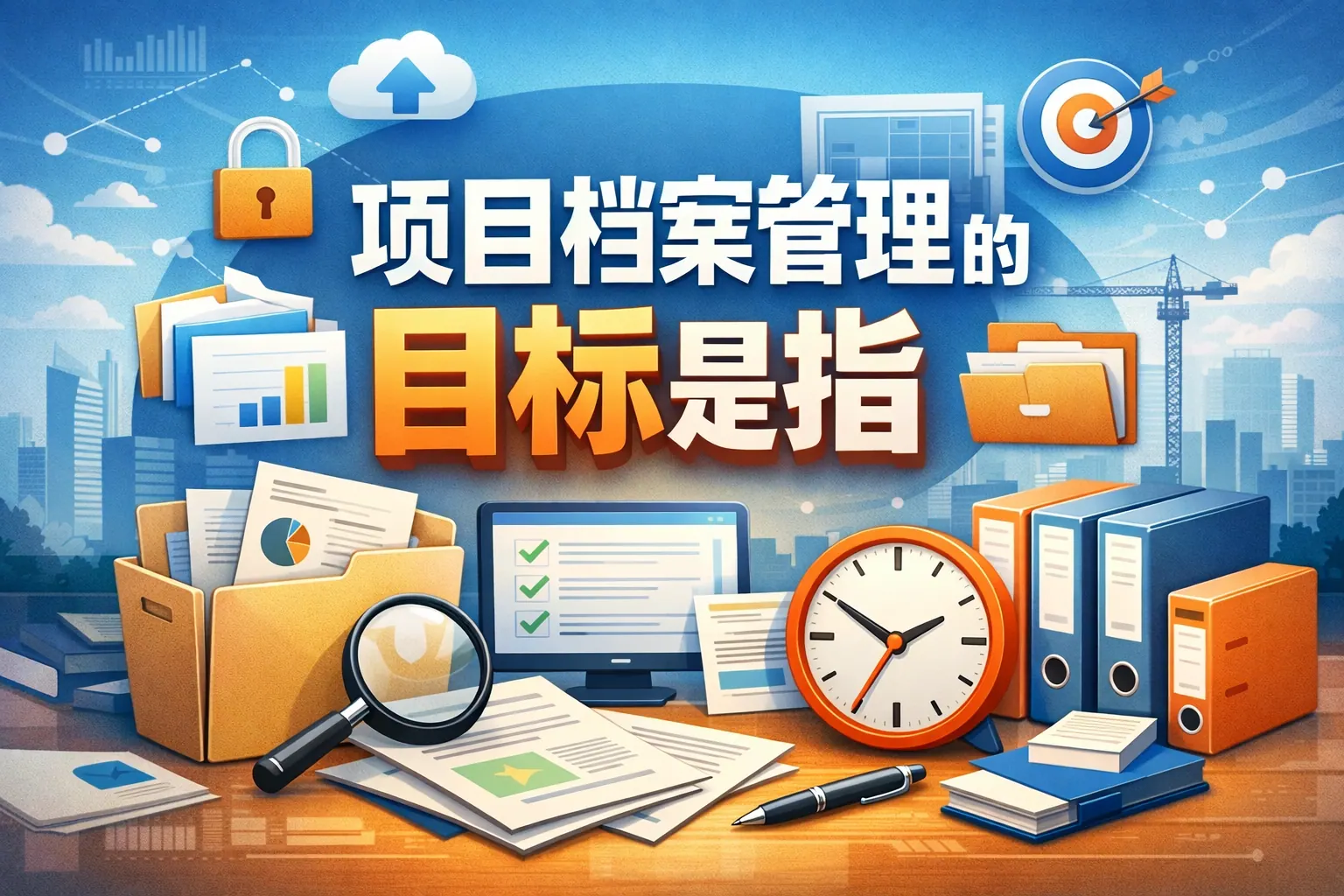 项目档案管理的目标是指