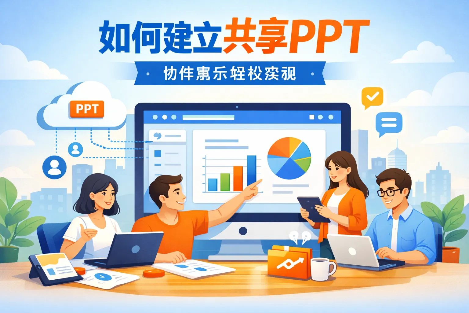 如何建立共享ppt