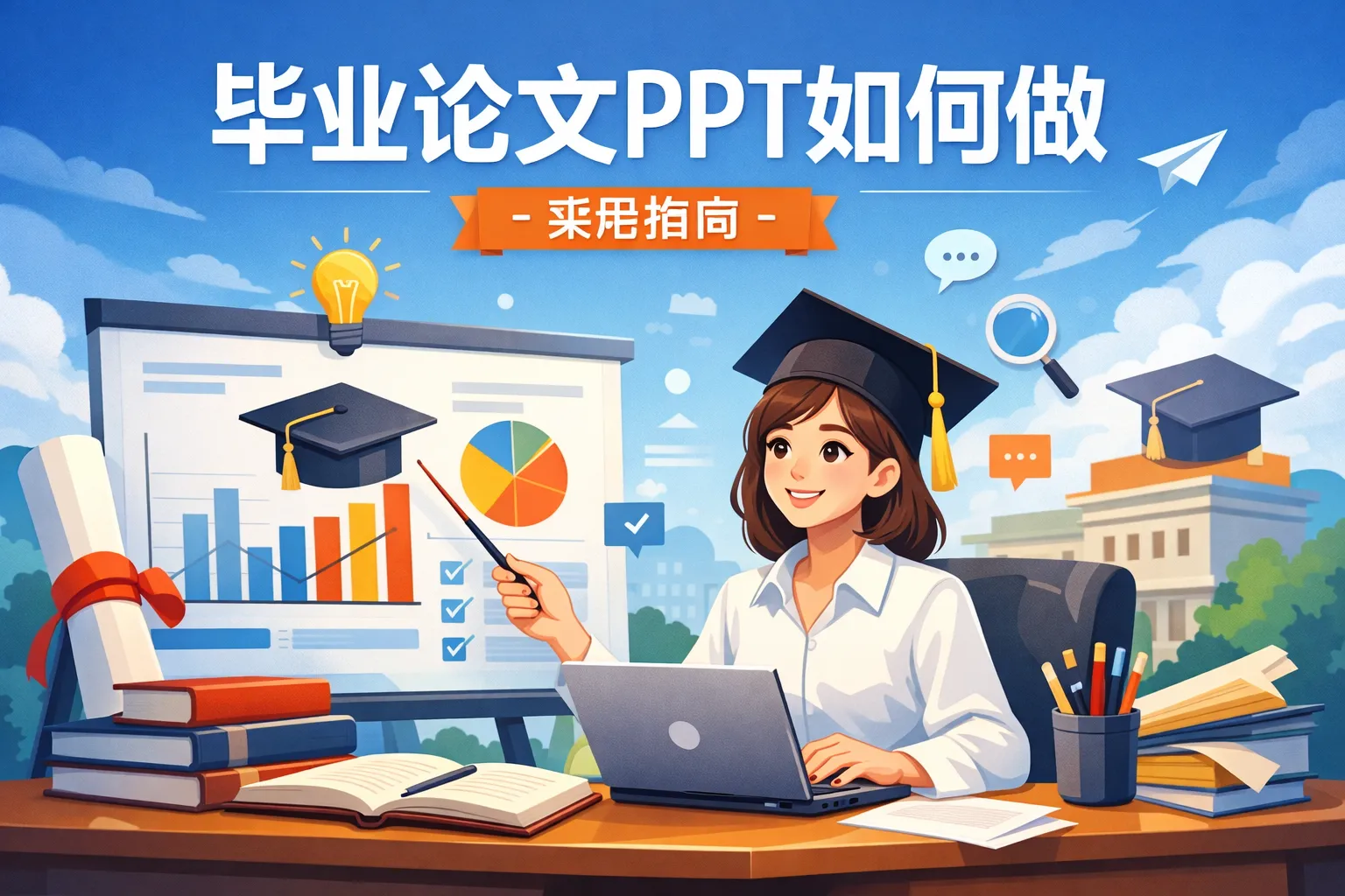毕业论文ppt如何做